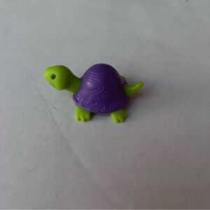 Sonic Wacky Packs Pet Keeper Slushy Turtle Figure Kids Meal 1.75” Green Purple